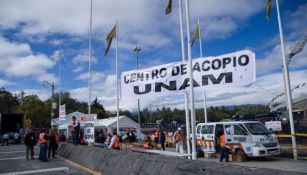 Centro de acopio de la UNAM 