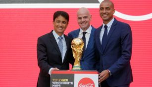 Infantino, durante arranque del Trophy Tour