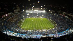 Estadio Azul, desde las alturas 