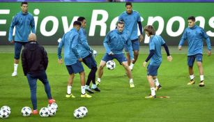 Real Madrid entrena previo al juego contra Dortmund