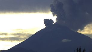 Así fue la actividad del Popocatépetl 