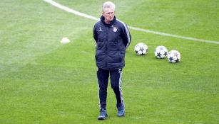 Heynckes, durante una de sus etapas como técnico del Bayern