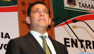 Eugenio Hernández Flores, durante un evento del gobierno