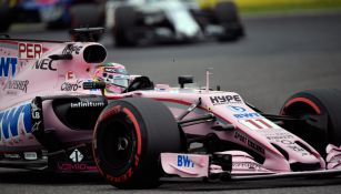 Checo Pérez durante la Q3 previo al GP de Japón 