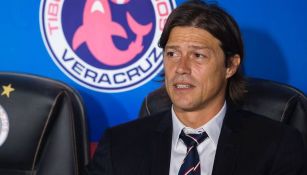 Almeyda, durante el partido frente a Tiburones