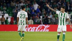 Real Betis festeja el empate vs Getafe