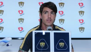 Mauro Formica en conferencia de prensa de Pumas