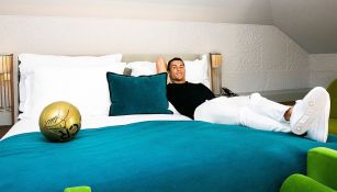 Cristiano Ronaldo comparte una foto desde su habitación