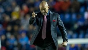 Jémez en el encuentro contra el América