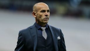 Paco Jémez, en un juego de Cruz Azul