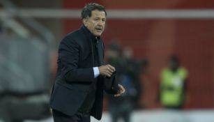 Juan Carlos Osorio, durante un partido del Tri 