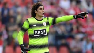 Guillermo Ochoa, en un juego del Standard Lieja