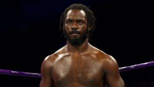 Rich Swann, durante una pelea de WWE