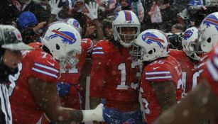 Buffalo Bills celebra luego de conseguir un touchdown