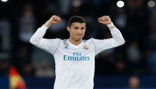 Cristiano Ronaldo celebra el título del Mundial de Clubes 