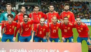 Once inicial de España en las Eliminatorias de UEFA 