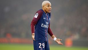 Mbappé reclama en juego del PSG