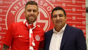 Jeremy Menez en su presentación con el Antalyaspor