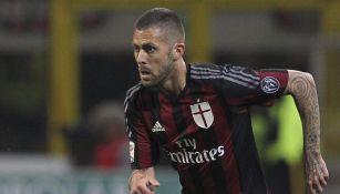 Jérémy Ménez, en un partido con el Milan