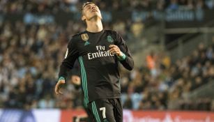 CR7 se lamenta en un juego con el Madrid