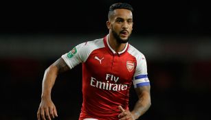  Theo Walcott  en un partido con Arsenal 