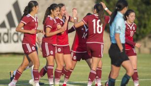 México Femenil Sub-20 celebra victoria frente a Pumas en Amistoso