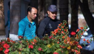 Landon Donovan, tras un entrenamiento con León