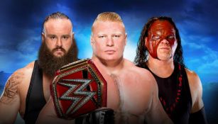 Strowman, Lesnar y Kane lucharan por el Cinturón Universal 