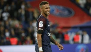 Neymar durante el partido frente a Toulouse