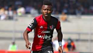 Clifford Aboagye en un partido de Atlas