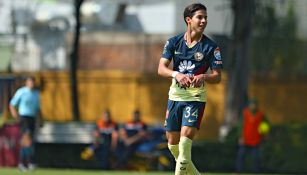 Diego Lainez celebra una anotación 