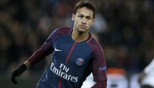 Neymar en un partido del PSG