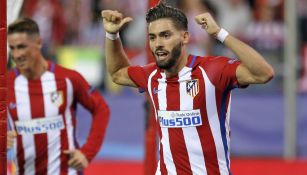 Yannick Carrasco, en su paso por Atlético de Madrid