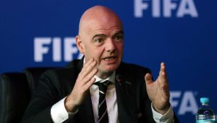 Gianni Infantino, durante el congreso de la FIFA 