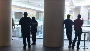 La balacera se registró al interior del centro comercial