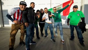 Aficionados mexicanos en el Levi's Stadium