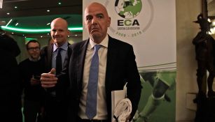 Infantino, en la Asociación Europea de Clubes