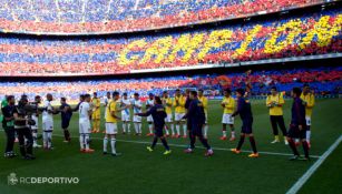 Barcelona recorre pasillo de Campeón