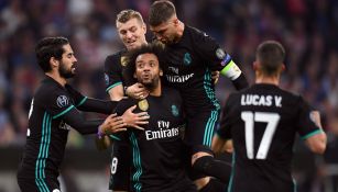 Marcelo, felicitado tras su anotación en Munich 