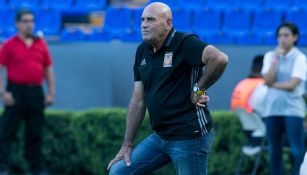 Batocletti, durante un juego en la Fase Regular de Tigres Femenil