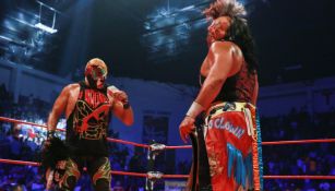 Dr. Wagner y Psycho Clown intercambian palabras en Verano de Escándalo del año pasado 