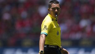 Fernando Guerrero, durante juego entre Toluca y Xolos