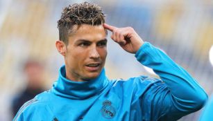 CR7 en un entrenamiento del Real Madrid 