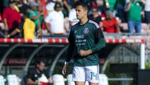 Chicharito, previo a un juego con el Tri