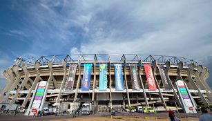 Vista del Estadio Azteca por fuera