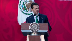 Peña Nieto en discurso de abanderamiento del Tri 