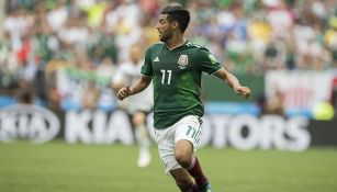 Carlos Vela, en juego de México contra Alemania