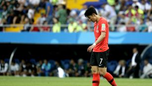 Son Heung-min lamenta derrota frente a México