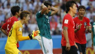 Mats Hummels se lamenta tras una jugada