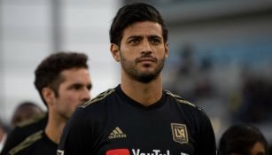 Vela en un partido del LAFC